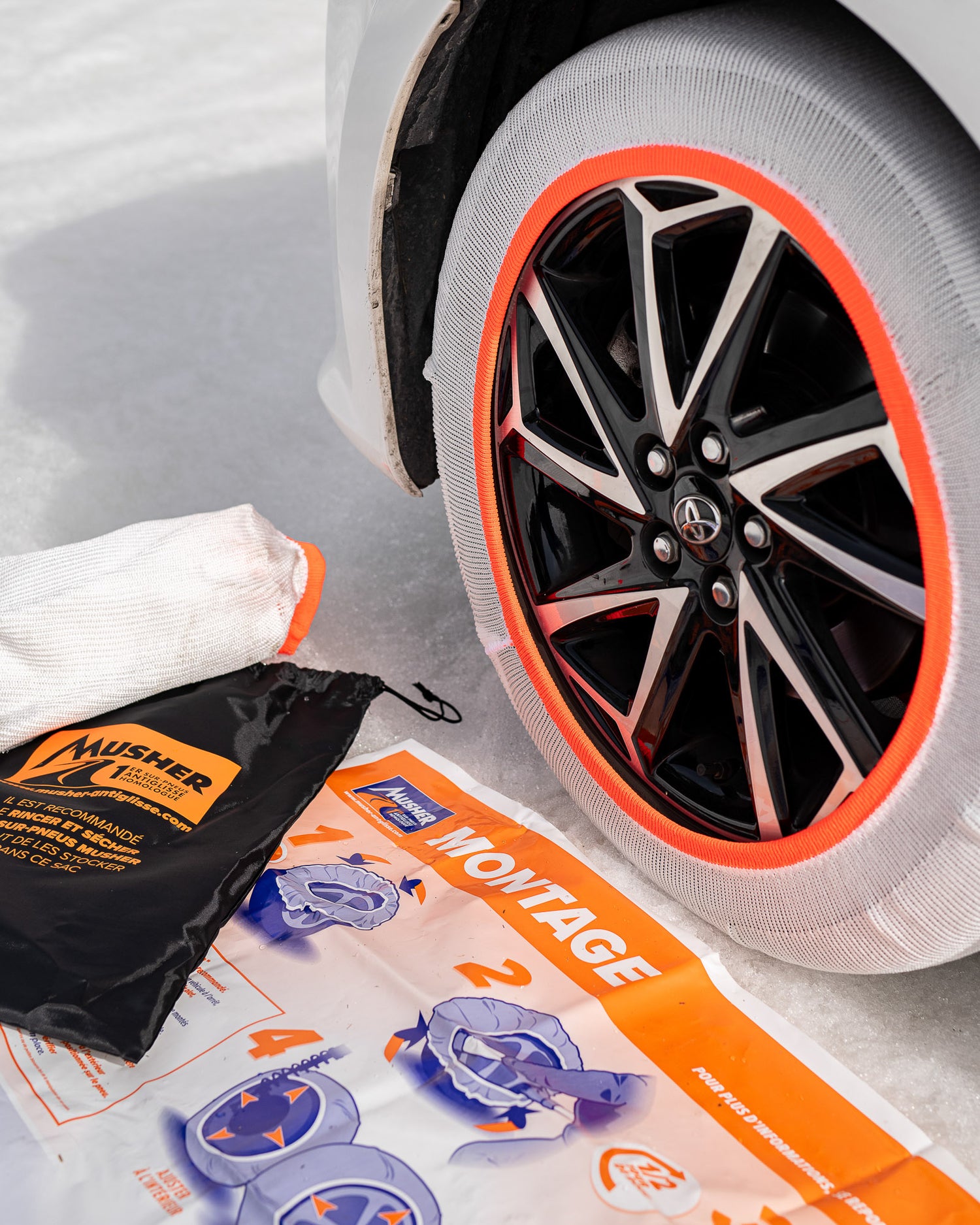 Labo Auto Plus : que valent les chaussettes neige antiglisse de Musher